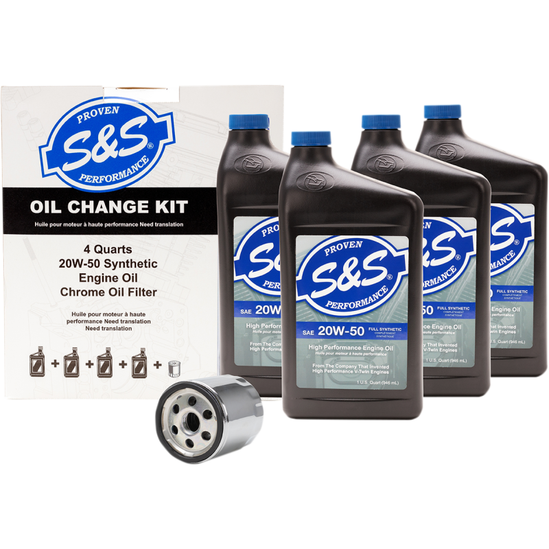 S&S CYCLE S&S OIL CHANGE KIT TWIN CAM