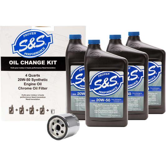 S&S CYCLE S&S OIL CHANGE KIT TWIN CAM