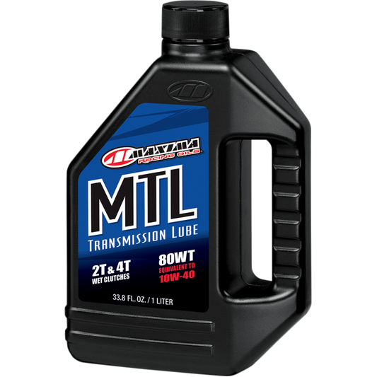 MAXIMA RACING OIL (CS/12) MTL TRANS FLUID 80W 1 LITER