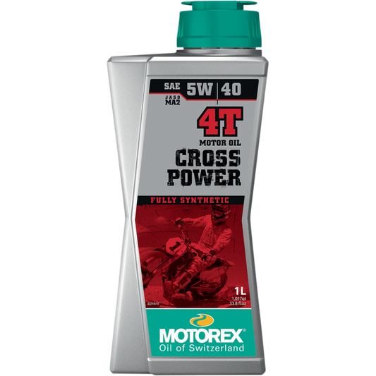 MOTOREX (CS/10) CROSS POWER 4T 5W40 1 LITER