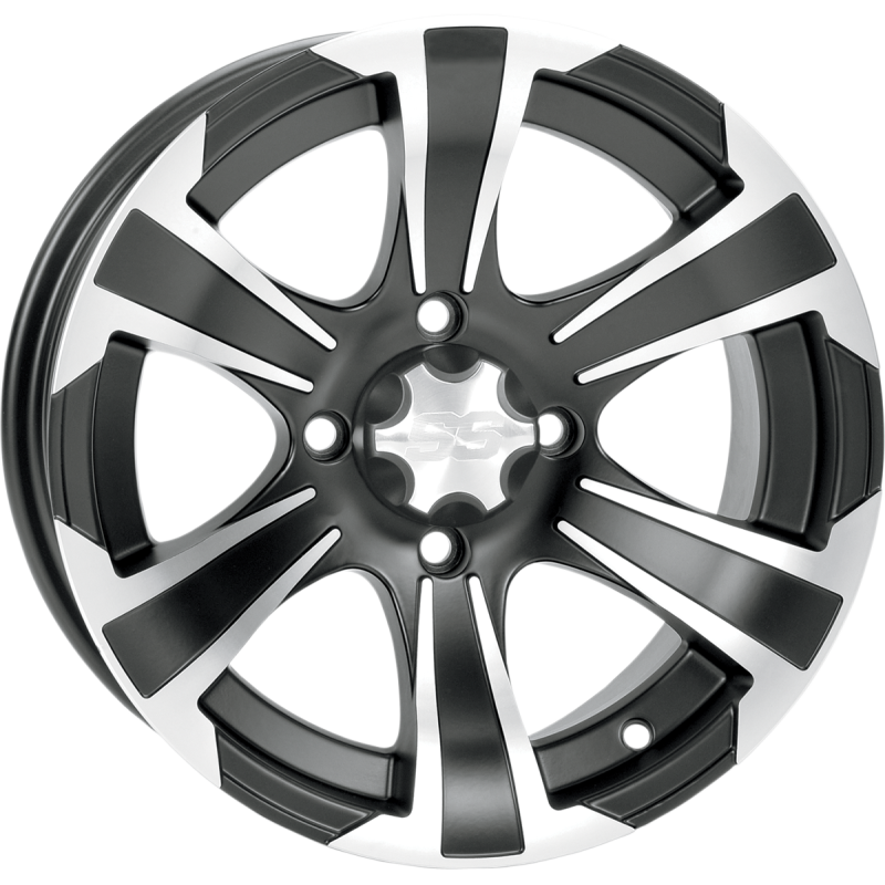 ITP SS312 ALLOY 12X7 4/156 4+3 MATTE-BK W/MA