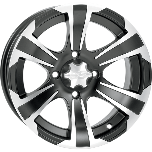 ITP SS312 ALLOY 12X7 4/156 4+3 MATTE-BK W/MA