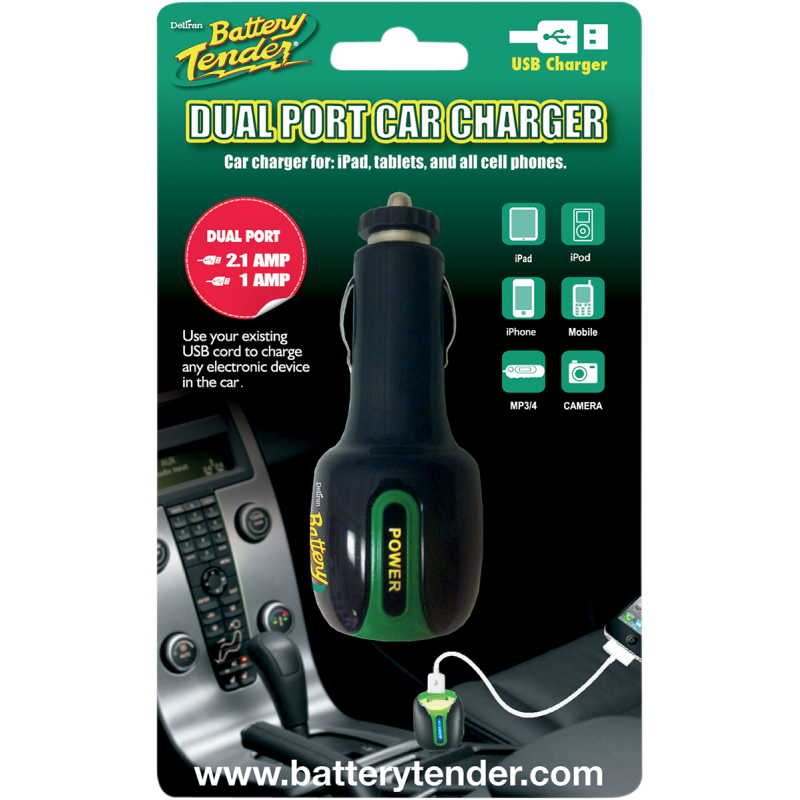 BATTERY TENDER CHARGER,DUAL PORT USB