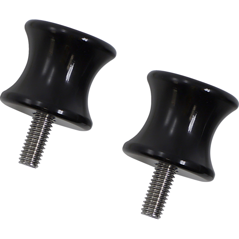 VORTEX SWINGARM SPOOLS 6MM BLACK