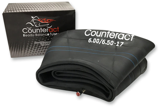 COUNTERACT TUBE TR-6 6.00/6.50-17 W/BALANCING BEADS MKT-03