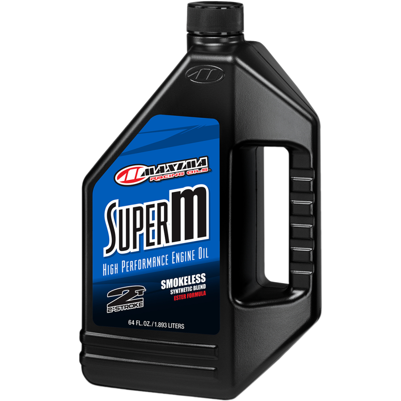 MAXIMA RACING OIL SUPER-M RACING 2-CYCLE OIL- 64oz