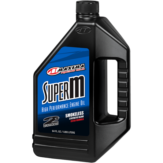 MAXIMA RACING OIL SUPER-M RACING 2-CYCLE OIL- 64oz