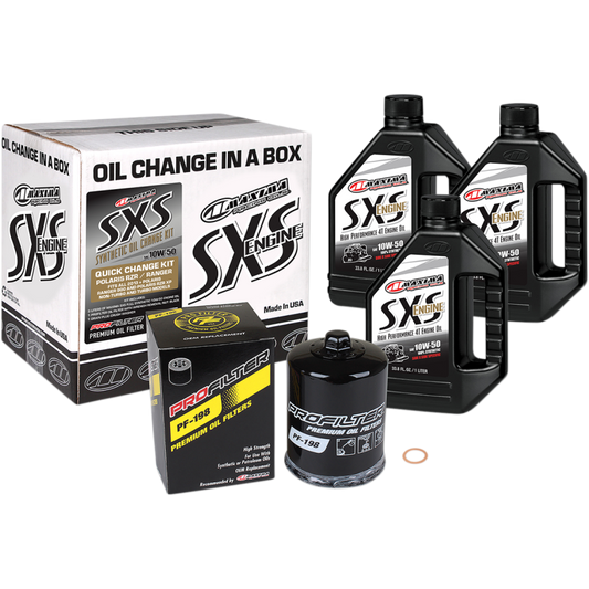 MAXIMA RACING OIL MAXIMA SXS KIT FULL SYNTHETIC 10W50