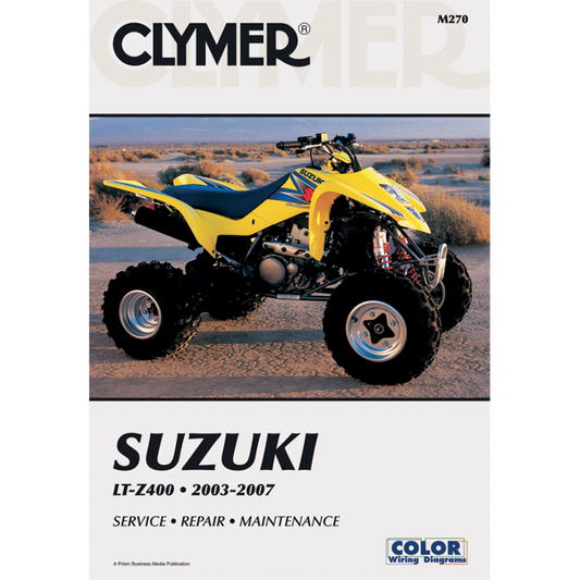 CLYMER 03-08 SUZUKI LT-Z400 MANUAL