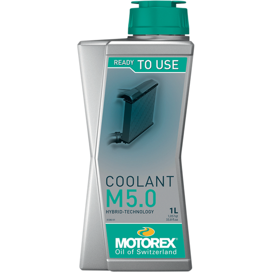 MOTOREX (CS/10) COOLANT M5.0 PRE-MIXED 1L