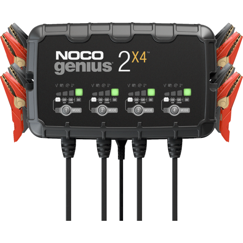 NOCO 8A 4-Bank Battery Charger