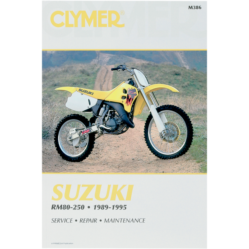 CLYMER 89-95 SUZUKI RM80-250 MANUAL