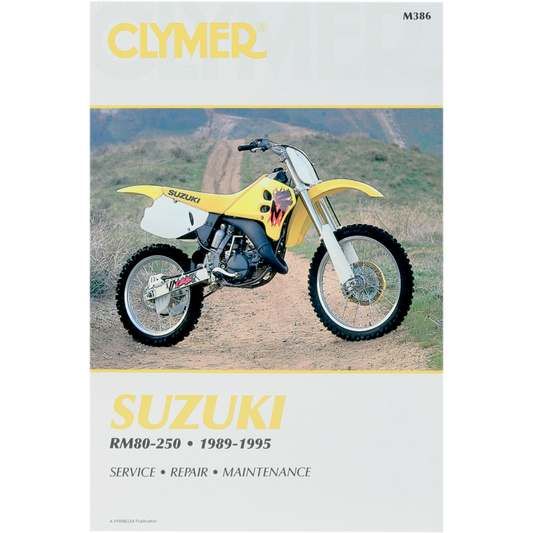 CLYMER 89-95 SUZUKI RM80-250 MANUAL