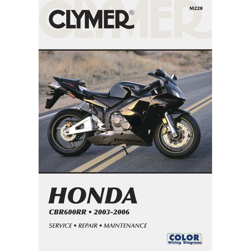 CLYMER 03-06 HONDA CBR600RR MANUAL