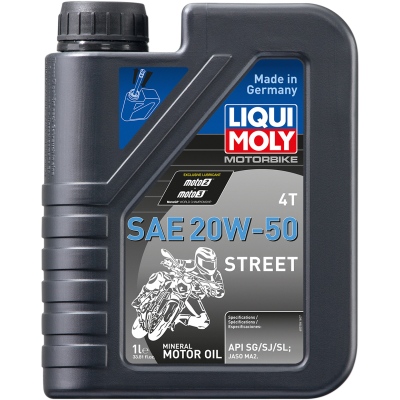 LIQUI MOLY (CS/6) OIL STREET 4T 20W50 1L