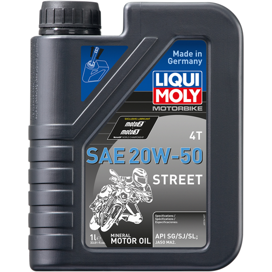 LIQUI MOLY (CS/6) OIL STREET 4T 20W50 1L