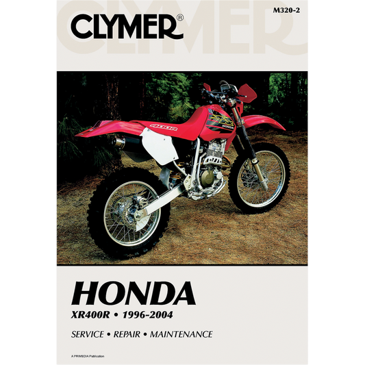 CLYMER 96-04 HONDA XR400R MANUAL