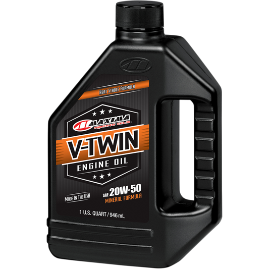 MAXIMA RACING OIL (CS/12) V-TWIN 20W50 32oz