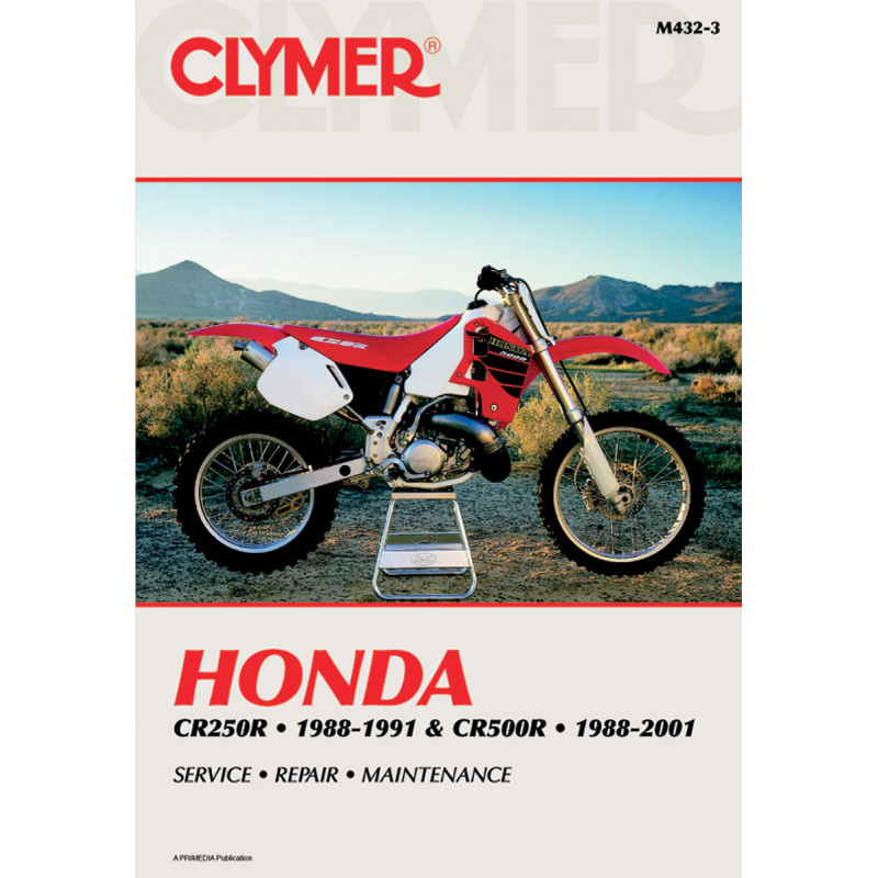 CLYMER 88-91 HONDA CR250 & 88-01 CR500R MANUAL