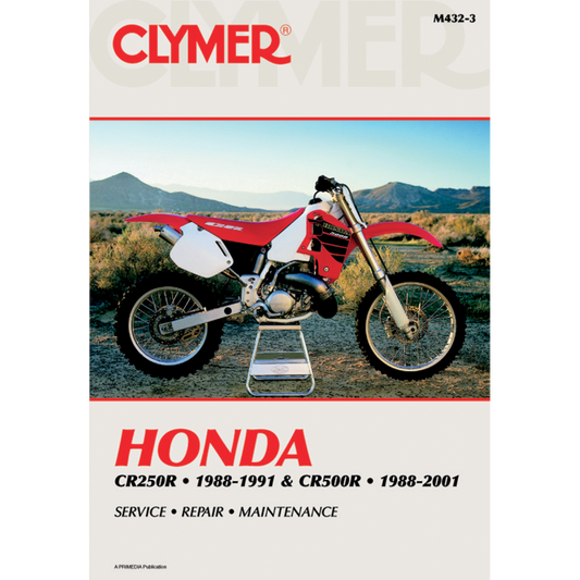 CLYMER 88-91 HONDA CR250 & 88-01 CR500R MANUAL