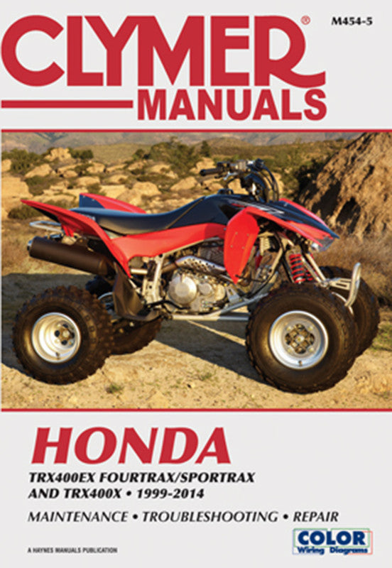 CLYMER 99-13 HONDA TRX400EX MANUAL