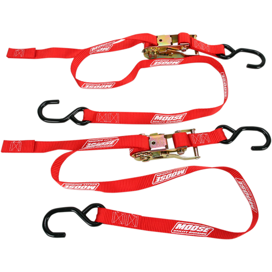 MOOSE UTILITY DIVISION MOOSE TIE-DOWN 1" RATCHET RED