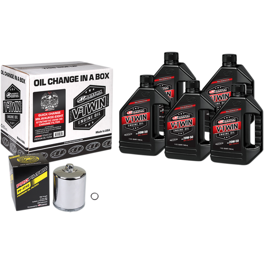 MAXIMA RACING OIL KIT OIL CHANGE QK SYN MIL 8 CHR