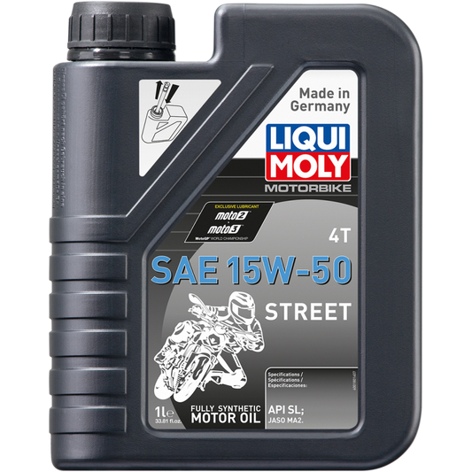 LIQUI MOLY (CS/6) OIL STREET 4T 15W50 1L