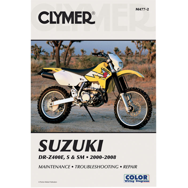 CLYMER 00-12 SUZUKI DR-Z400 MANUAL