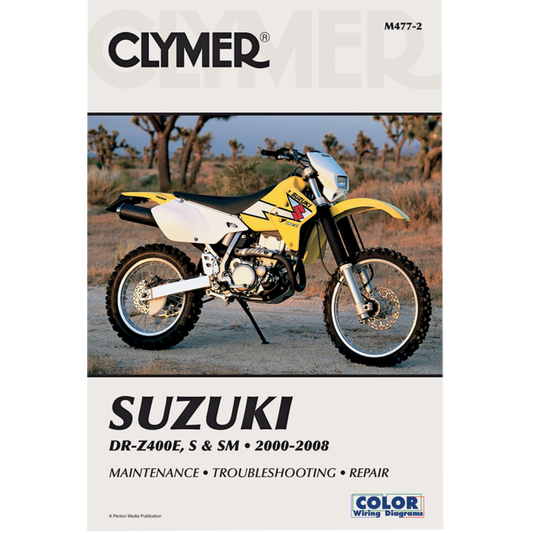 CLYMER 00-12 SUZUKI DR-Z400 MANUAL