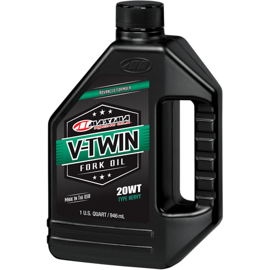 MAXIMA RACING OIL (CS/12) V-TWIN FORK OIL 20W 32oz