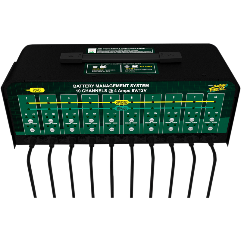 BATTERY TENDER 10 BANK CHARG.12V/6V 4A