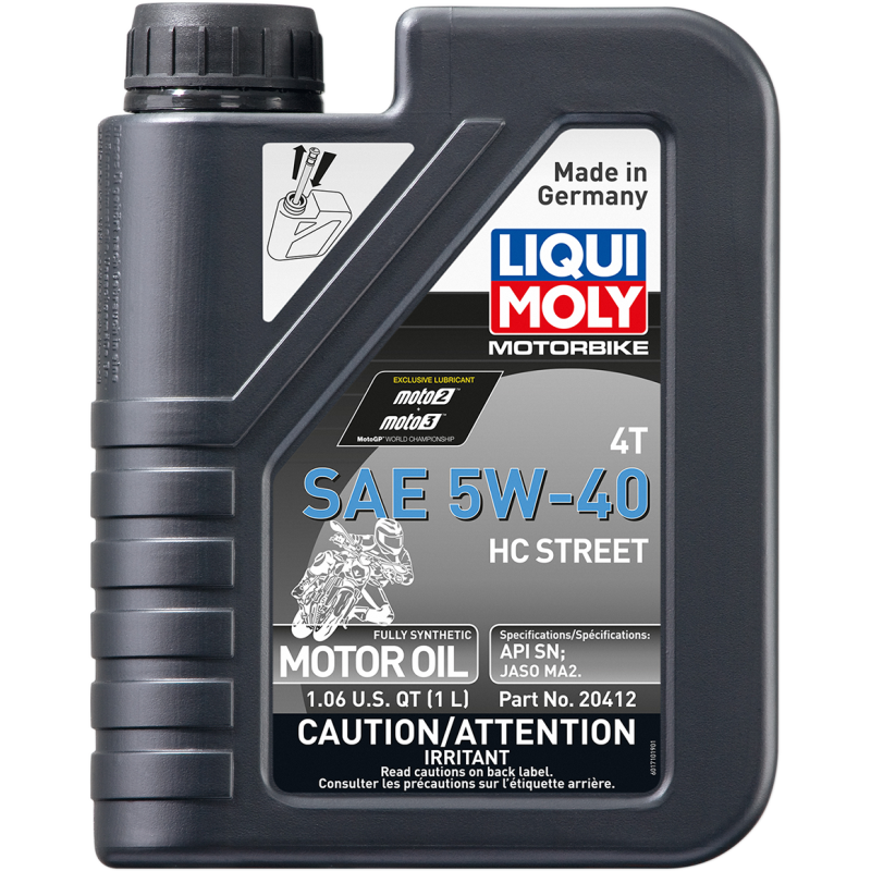 LIQUI MOLY (CS/6) OIL HC STREET 5W40 1L