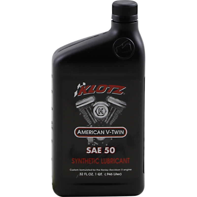 KLOTZ OIL (CS/10) AMER V-TWIN SYN 50W .946 L