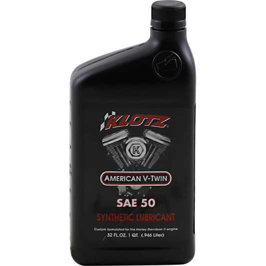 KLOTZ OIL (CS/10) AMER V-TWIN SYN 50W .946 L