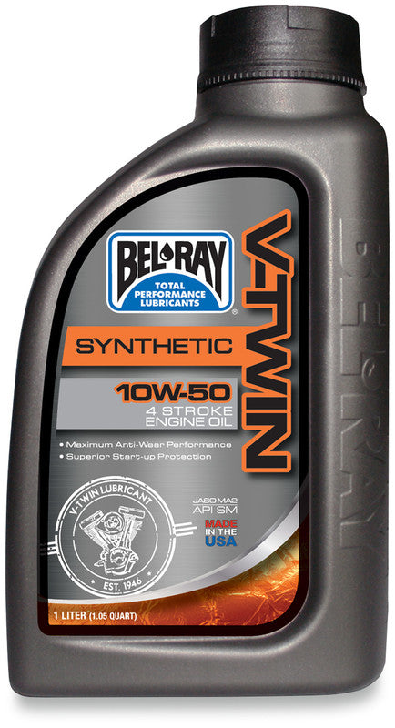 BEL-RAY (CS/12) V-TWIN SYN 10W50 1 LITRE