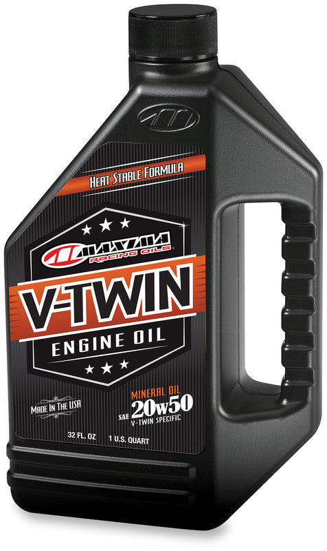 MAXIMA RACING OIL V-TWIN 20W50 128oz