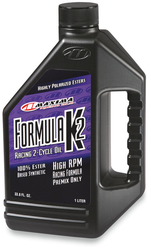 MAXIMA RACING OIL FORMULA K2 100% SYN 2-CYCLE OIL- 64oz