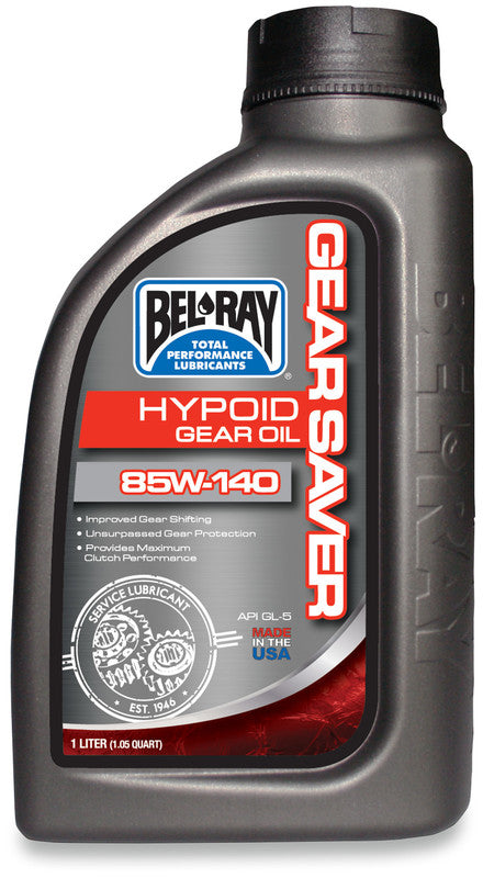 BEL-RAY GEAR SAVER HYPOID 85W-140- 1 LITER