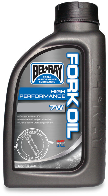 BEL-RAY FORK OIL HIGH PERF. 7W- 1 LITER