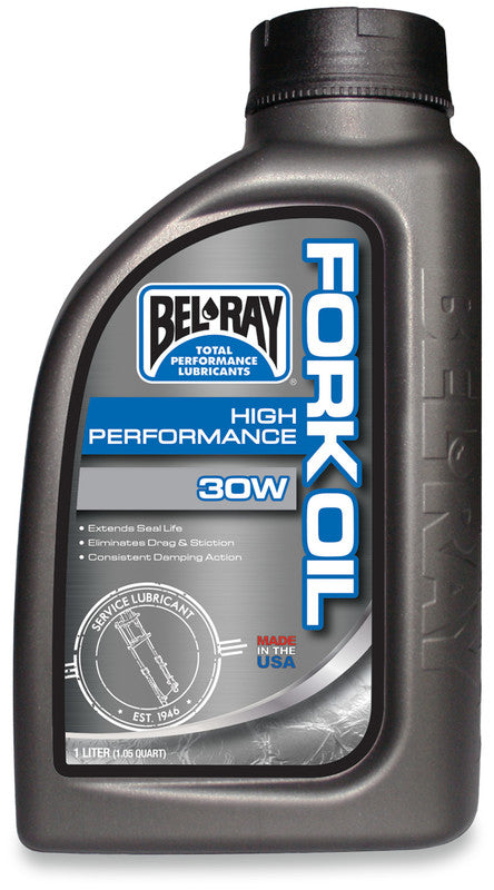 BEL-RAY FORK OIL HIGH PERF. 30W- 1 LITER