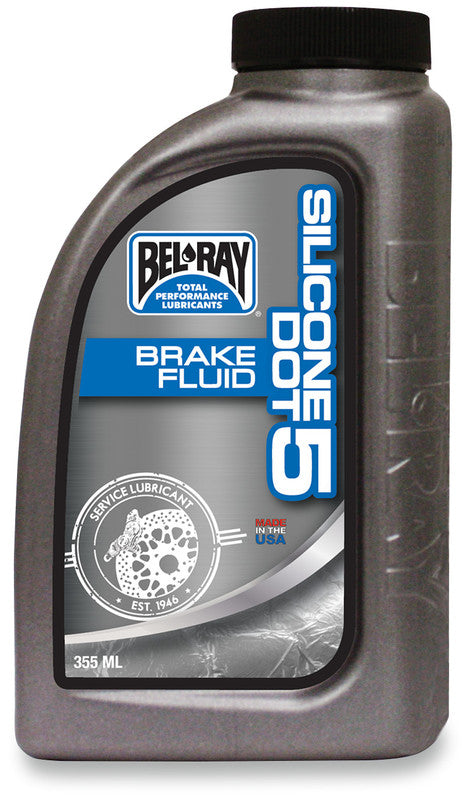 BEL-RAY DOT 5 SILICONE BRAKE FLUID- .355L/12oz