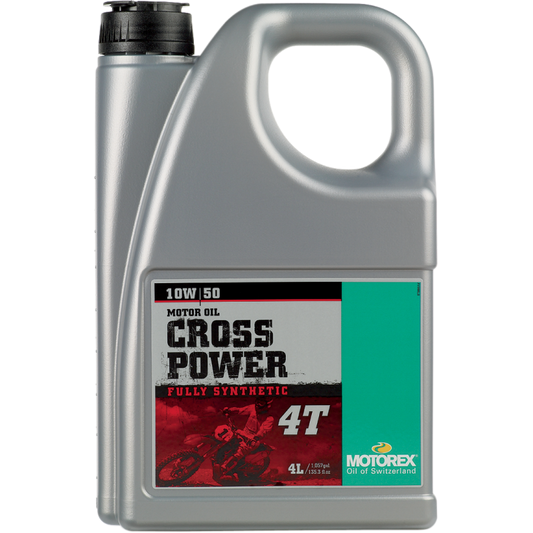 MOTOREX CROSS POWER 4T 10W50- 4 LITER