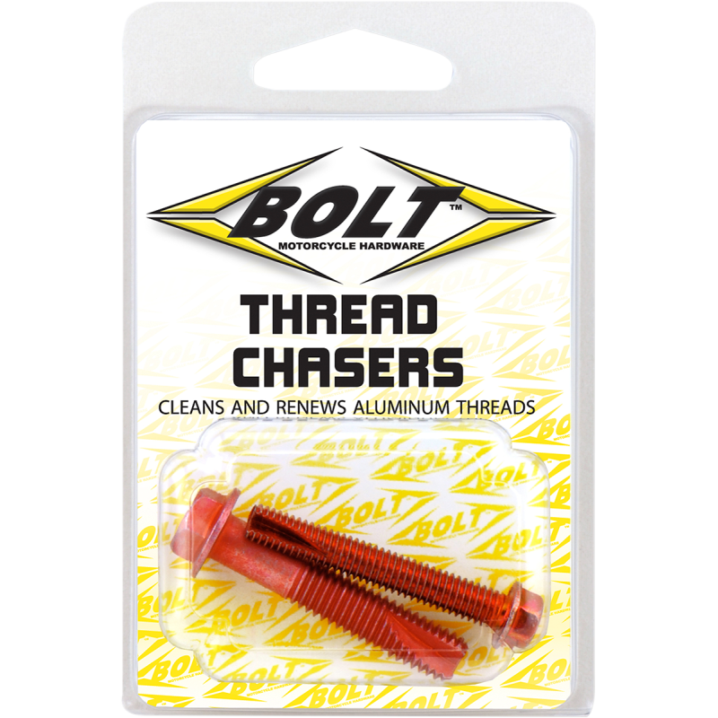 BOLT Thread Chasers Cleans and Renews Aluminum Threads (Kt)