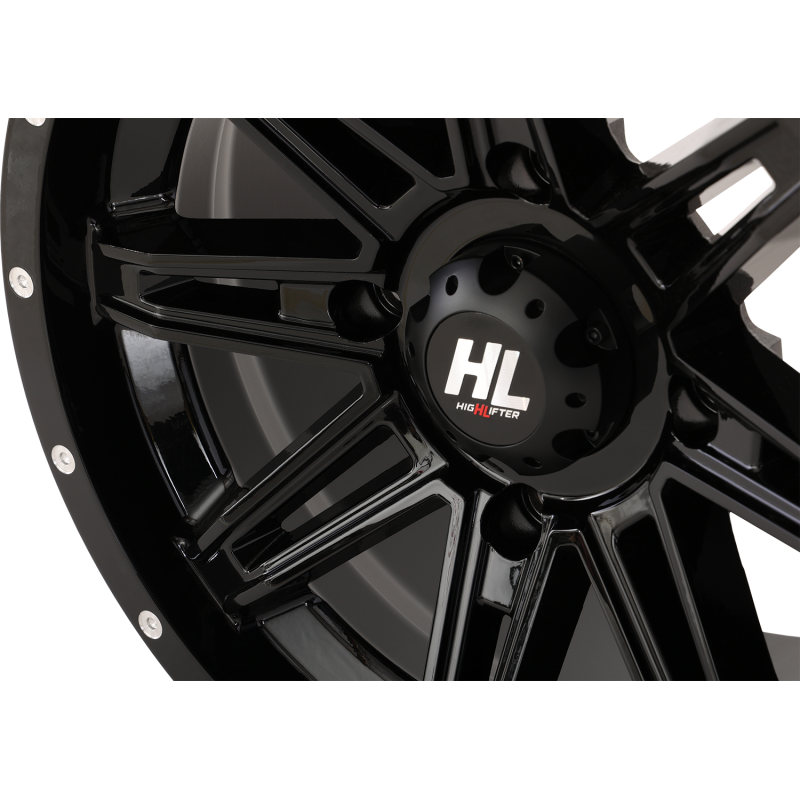 HIGHLIFTER HL22 ALLOY 14X7 4/156 4+3 (+10mm) GLOSS BLACK W1