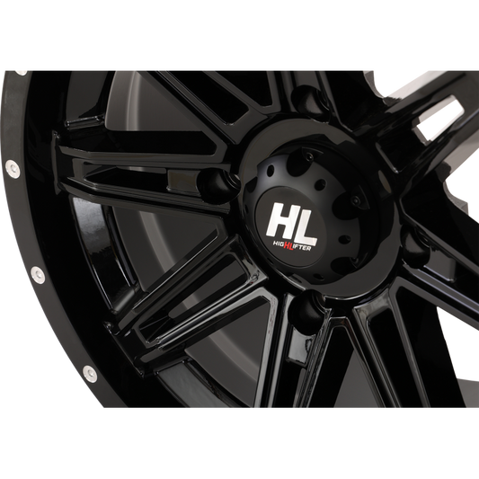 HIGHLIFTER HL22 ALLOY 14X7 4/156 4+3 (+10mm) GLOSS BLACK W1