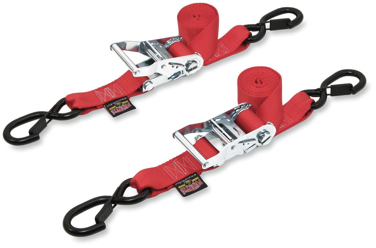 POWERTYE MFG. TIEDOWN RATCH 1.5" RED