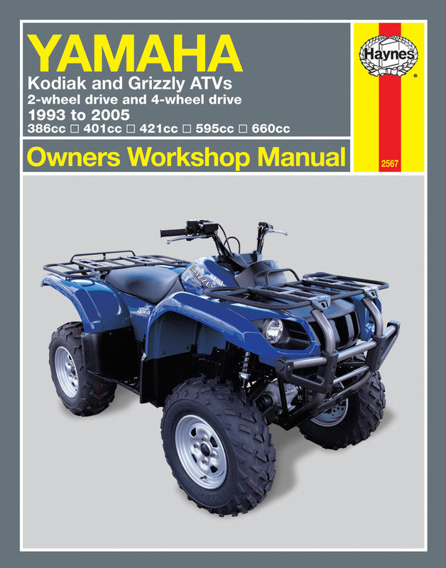 HAYNES HAYNES YAMAHA KODIAK/GRIZZLY ATV 93-05