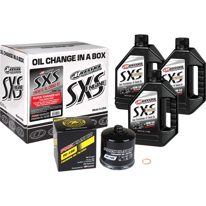 MAXIMA RACING OIL MAXIMA SXS OIL CHANGE KIT 10W50