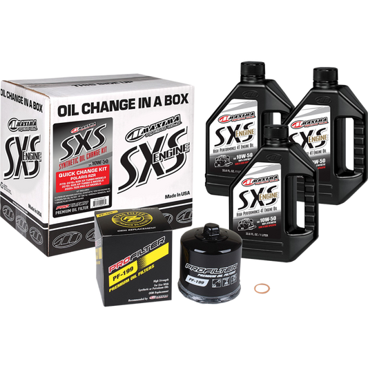 MAXIMA RACING OIL MAXIMA SXS OIL CHANGE KIT 10W50